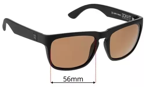 Sunglass Fix Ersatzgläser für Twice Ace - 56mm Wide Sunglass Fix Ersatzgläser für Twice Ace - 56mm Wide