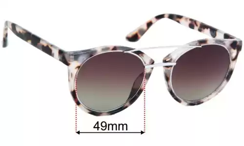 Sunglass Fix Ersatzgläser für Seed Heritage Mix - 49mm Wide Seed Heritage Mix Ersatzlinsen 49mm wide