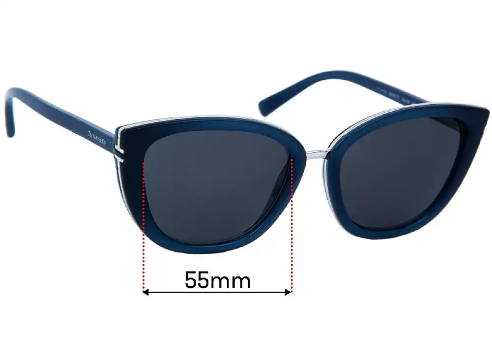 Sunglass Fix Ersatzgläser für Tiffany & Co TF4152 - 55mm Wide Sunglass Fix Ersatzgläser für Tiffany & Co TF4152 - 55mm Wide