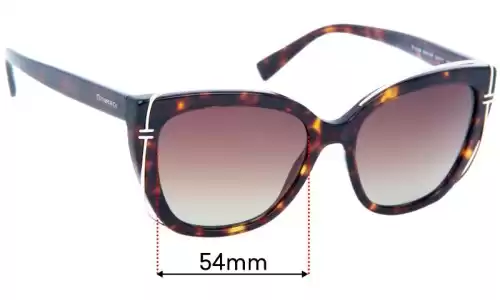 Sunglass Fix Ersatzgläser für Tiffany & Co TF4148 - 54mm Wide Tiffany & Co TF4148 Ersatzlinsen 54mm wide