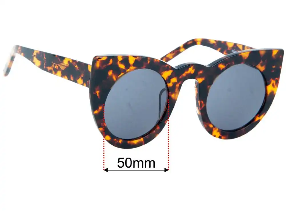 Sunglass Fix Ersatzgläser für Zeelool Ophelia P0290 - 50mm Wide Sunglass Fix Ersatzgläser für Zeelool Ophelia P0290 - 50mm Wide
