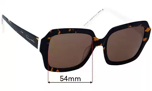 Sunglass Fix Ersatzgläser für Carla Zampatti Sun Rx 18 - 54mm Wide Sunglass Fix Ersatzgläser für Carla Zampatti Sun Rx 18 - 54mm Wide