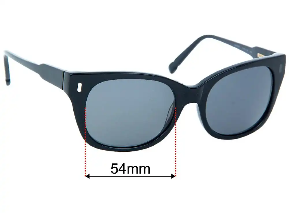 Sunglass Fix Ersatzgläser für Jason Wu Alex - 54mm Wide Sunglass Fix Ersatzgläser für Jason Wu Alex - 54mm Wide