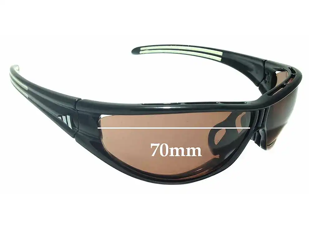 Sunglass Fix Ersatzgläser für Adidas A266 Evil Eye - 70mm Wide Sunglass Fix Ersatzgläser für Adidas A266 Evil Eye - 70mm Wide