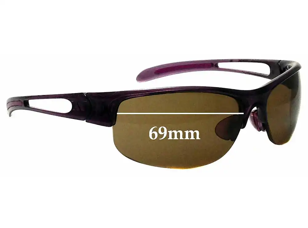 Sunglass Fix Ersatzgläser für Adidas A385 Halfrim - 69mm Wide Sunglass Fix Ersatzgläser für Adidas A385 Halfrim - 69mm Wide