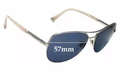 Sunglass Fix Ersatzgläser für Alex Perry AP Sun Rx 25 - 57mm Wide Sunglass Fix Ersatzgläser für Alex Perry AP Sun Rx 25 - 57mm Wide