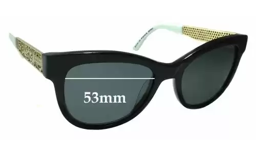 Sunglass Fix Ersatzgläser für Alex Perry AP Sun Rx 36 - 53mm Wide Alex Perry AP Sun Rx 36 Ersatzlinsen 53mm wide