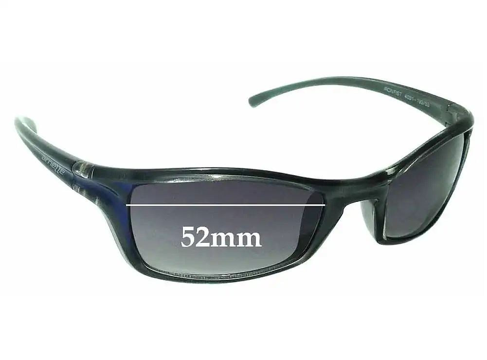 Sunglass Fix Ersatzgläser für Arnette Iron Fist AN4031 - 52mm Wide Sunglass Fix Ersatzgläser für Arnette Iron Fist AN4031 - 52mm Wide