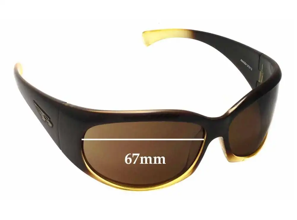 Sunglass Fix Ersatzgläser für Arnette Untouchables AN4064 - 67mm Wide Sunglass Fix Ersatzgläser für Arnette Untouchables AN4064 - 67mm Wide