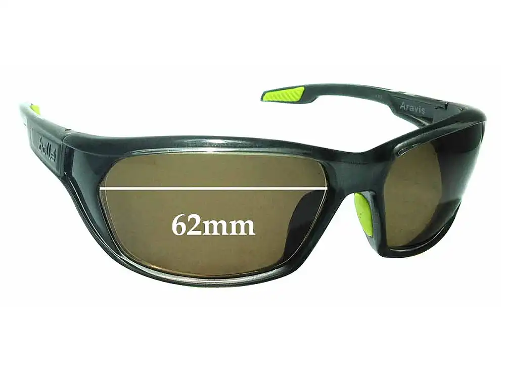 Sunglass Fix Ersatzgläser für Bolle Aravis - 62mm Wide Sunglass Fix Ersatzgläser für Bolle Aravis - 62mm Wide