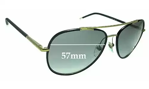 Sunglass Fix Ersatzgläser für Burberry B 3078 - 57mm Wide Sunglass Fix Ersatzgläser für Burberry B 3078 - 57mm Wide