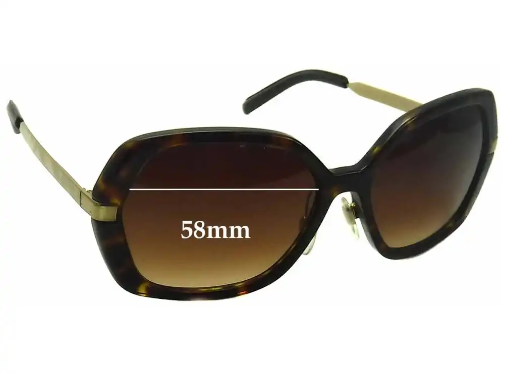 Sunglass Fix Ersatzgläser für Burberry B 4153-Q - 58mm Wide Sunglass Fix Ersatzgläser für Burberry B 4153-Q - 58mm Wide