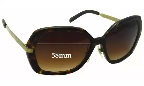 Sunglass Fix Ersatzgläser für Burberry B 4153-Q - 58mm Wide Sunglass Fix Ersatzgläser für Burberry B 4153-Q - 58mm Wide