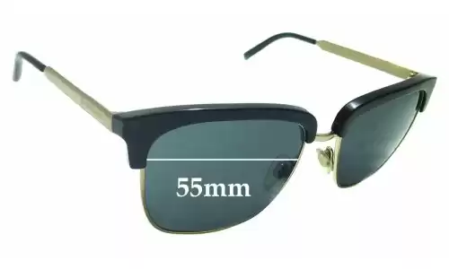 Sunglass Fix Ersatzgläser für Burberry B 4154 - 55mm Wide Sunglass Fix Ersatzgläser für Burberry B 4154 - 55mm Wide