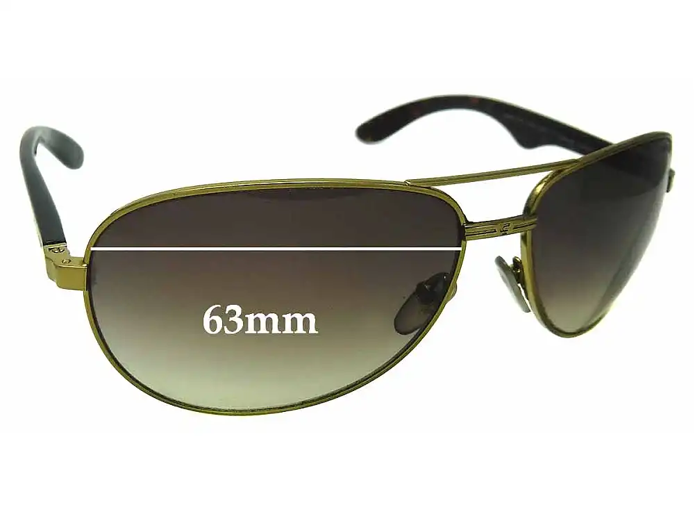 Sunglass Fix Ersatzgläser für Carrera 6006 - 63mm Wide Sunglass Fix Ersatzgläser für Carrera 6006 - 63mm Wide
