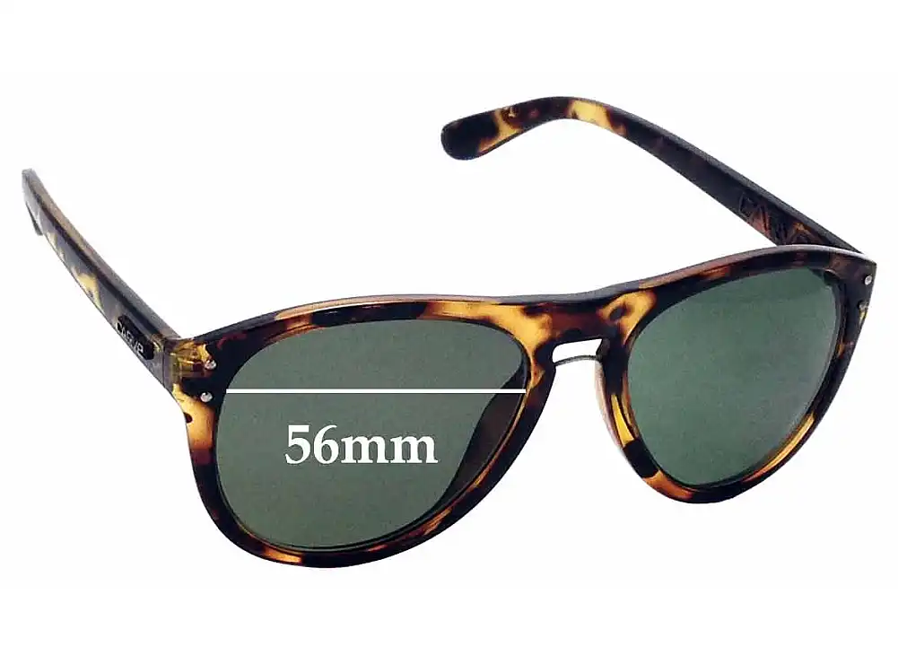 Sunglass Fix Ersatzgläser für Carve Liberty - 56mm Wide Sunglass Fix Ersatzgläser für Carve Liberty - 56mm Wide