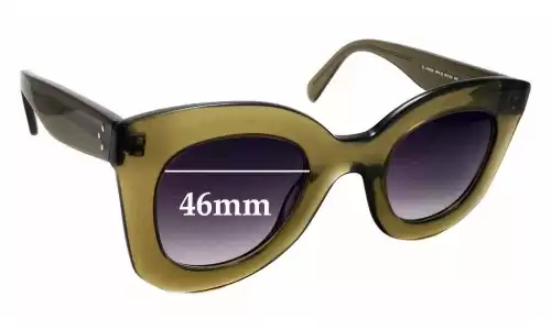 Sunglass Fix Ersatzgläser für Celine CL 41093/S - 46mm Wide Sunglass Fix Ersatzgläser für Celine CL 41093/S - 46mm Wide
