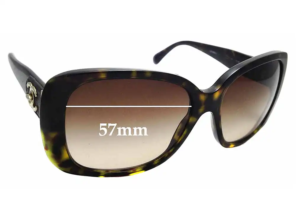 Sunglass Fix Ersatzgläser für Chanel 5234 - 57mm Wide Sunglass Fix Ersatzgläser für Chanel 5234 - 57mm Wide
