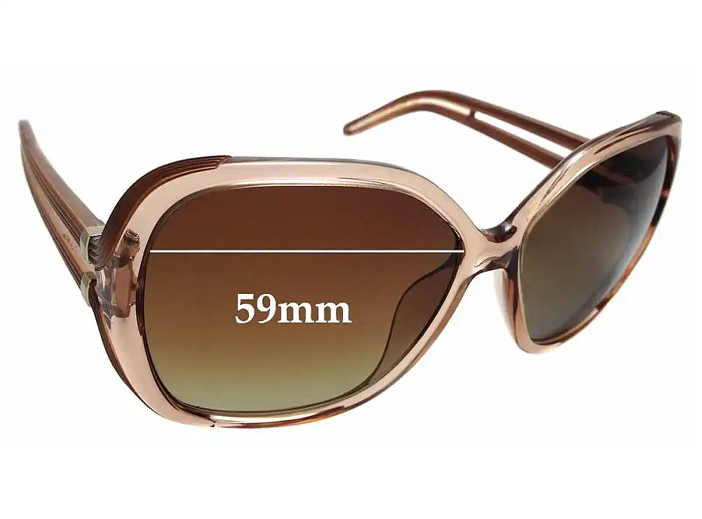 Sunglass Fix Ersatzgläser für Chloe CE 650S - 59mm Wide Sunglass Fix Ersatzgläser für Chloe CE 650S - 59mm Wide