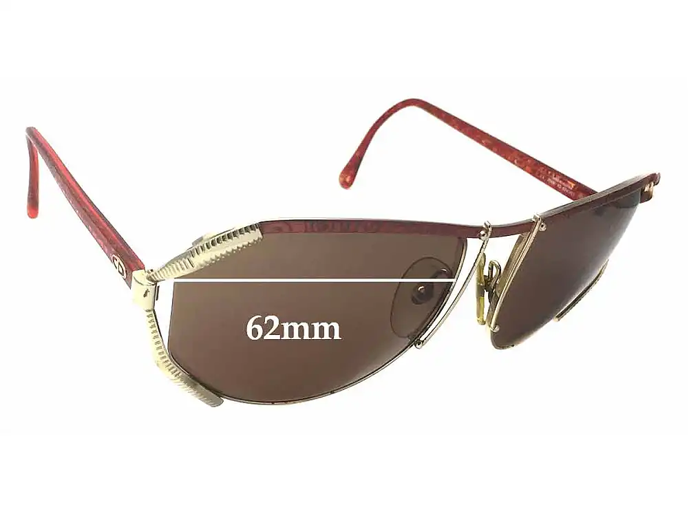 Sunglass Fix Ersatzgläser für Christian Dior 2609 - 62mm Wide Sunglass Fix Ersatzgläser für Christian Dior 2609 - 62mm Wide
