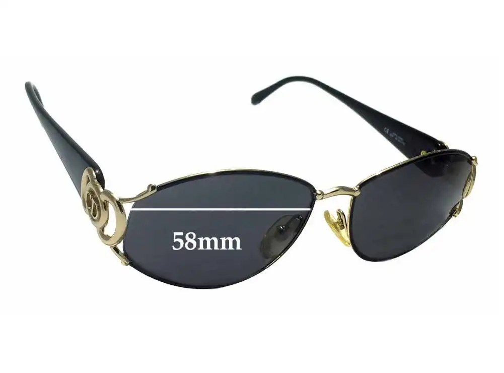 Sunglass Fix Ersatzgläser für Christian Dior 2844 - 58mm Wide Sunglass Fix Ersatzgläser für Christian Dior 2844 - 58mm Wide