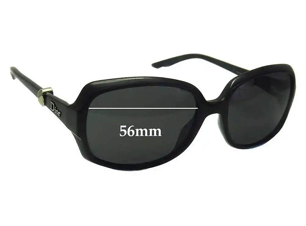 Sunglass Fix Ersatzgläser für Christian Dior Mystery 2 - 56mm Wide Sunglass Fix Ersatzgläser für Christian Dior Mystery 2 - 56mm Wide