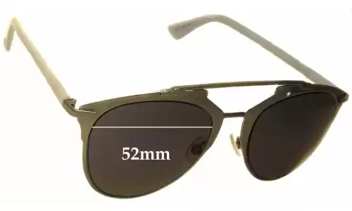Sunglass Fix Ersatzgläser für Christian Dior Reflected - 52mm Wide Sunglass Fix Ersatzgläser für Christian Dior Reflected - 52mm Wide