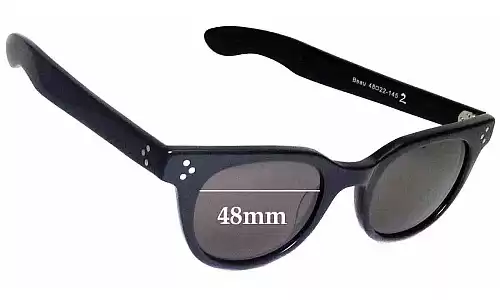 Sunglass Fix Ersatzgläser für Circa Beau - 48mm Wide Sunglass Fix Ersatzgläser für Circa Beau - 48mm Wide