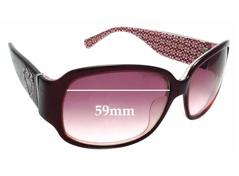 Sunglass Fix Ersatzgläser für Coach S473A Blair - 59mm Wide Sunglass Fix Ersatzgläser für Coach S473A Blair - 59mm Wide