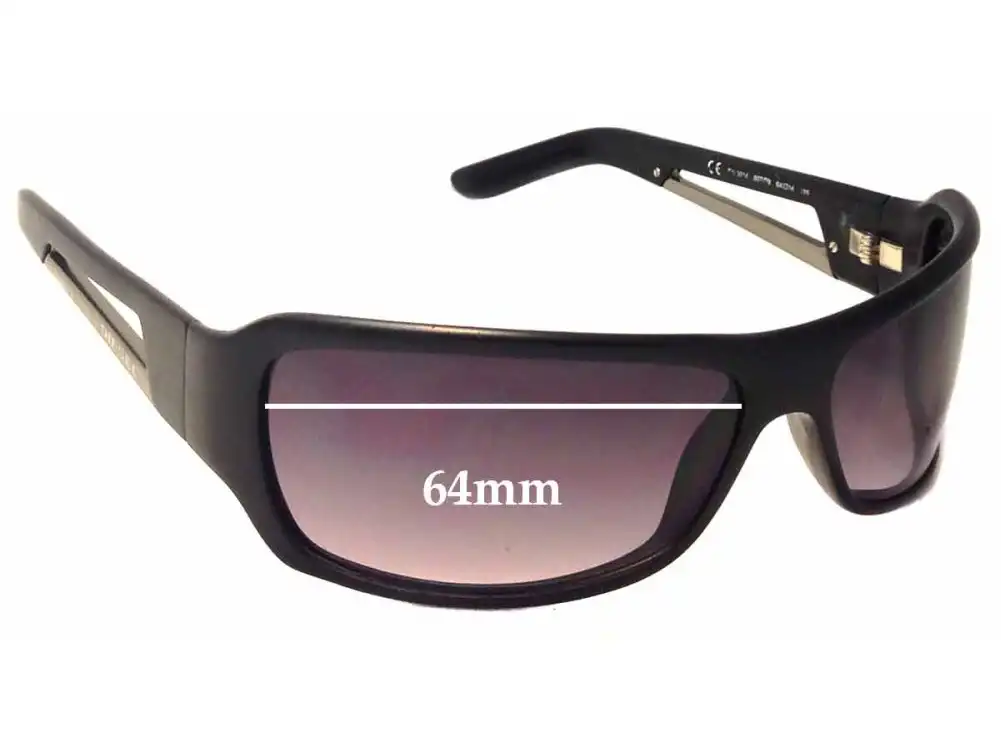 Sunglass Fix Ersatzgläser für Diesel DS0014 - 64mm Wide Sunglass Fix Ersatzgläser für Diesel DS0014 - 64mm Wide