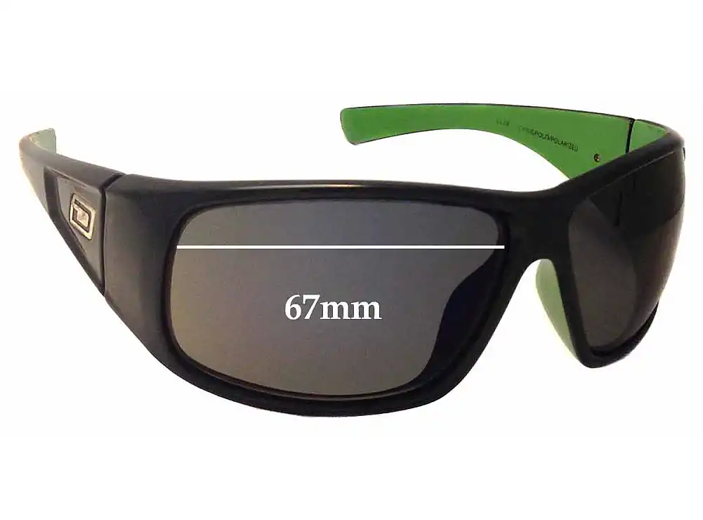 Sunglass Fix Ersatzgläser für Dirty Dog Ultra - 67mm Wide Sunglass Fix Ersatzgläser für Dirty Dog Ultra - 67mm Wide