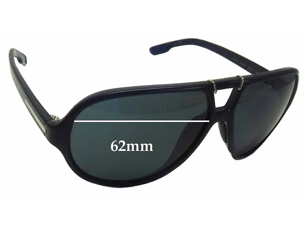Sunglass Fix Ersatzgläser für Dolce & Gabbana DG6062 - 62mm Wide Sunglass Fix Ersatzgläser für Dolce & Gabbana DG6062 - 62mm Wide
