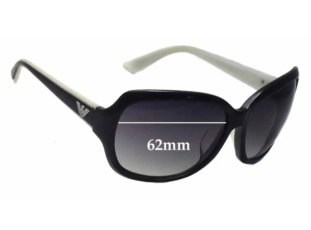 Sunglass Fix Ersatzgläser für Emporio Armani Unknown Model - 62mm Wide Sunglass Fix Ersatzgläser für Emporio Armani Unknown Model - 62mm Wide