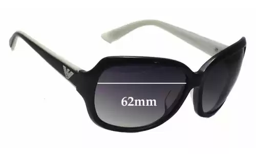 Sunglass Fix Ersatzgläser für Emporio Armani Unknown Model - 62mm Wide Sunglass Fix Ersatzgläser für Emporio Armani Unknown Model - 62mm Wide