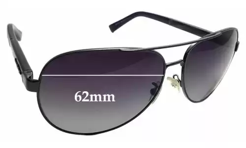 Sunglass Fix Ersatzgläser für Ermenegildo Zegna EZ 0010 - 62mm Wide Sunglass Fix Ersatzgläser für Ermenegildo Zegna EZ 0010 - 62mm Wide