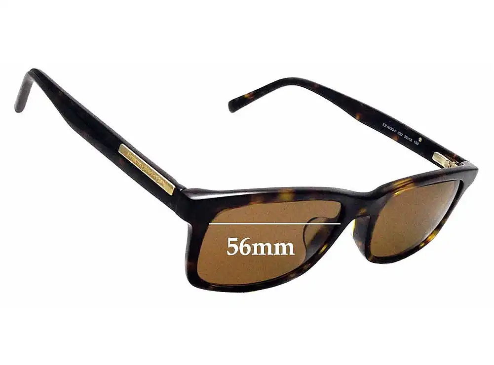 Sunglass Fix Ersatzgläser für Ermenegildo Zegna EZ 5030 - 56mm Wide Sunglass Fix Ersatzgläser für Ermenegildo Zegna EZ 5030 - 56mm Wide