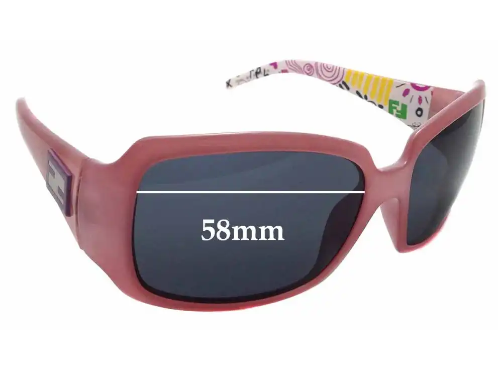 Sunglass Fix Ersatzgläser für Fendi FS 507 - 58mm Wide Sunglass Fix Ersatzgläser für Fendi FS 507 - 58mm Wide