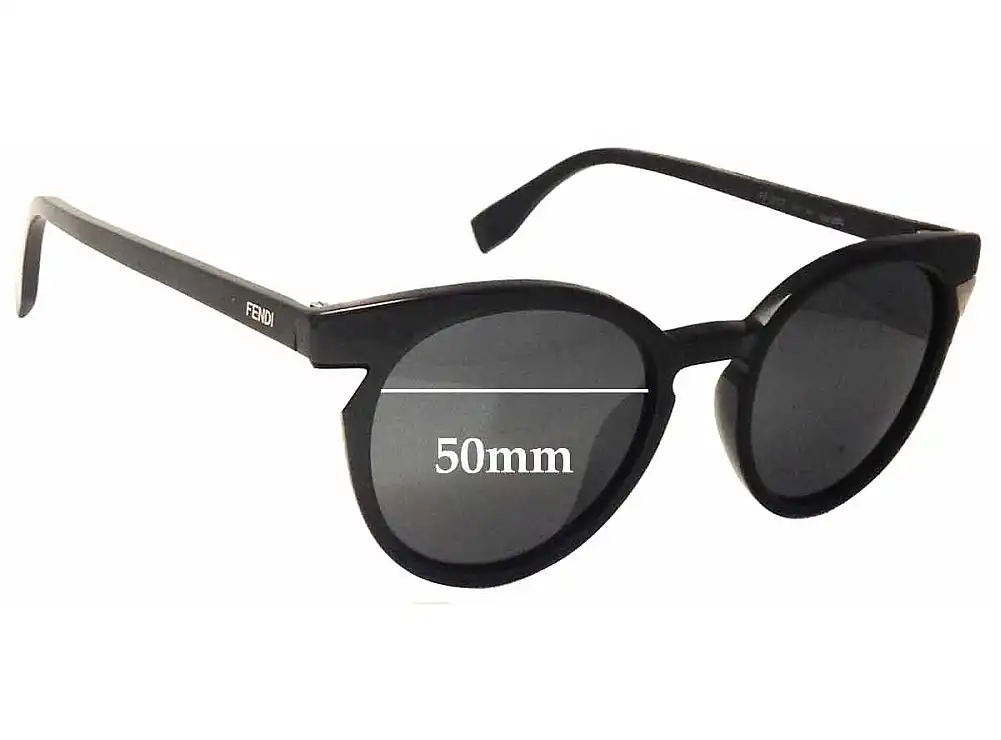 Sunglass Fix Ersatzgläser für Fendi FF 0127 - 50mm Wide Sunglass Fix Ersatzgläser für Fendi FF 0127 - 50mm Wide