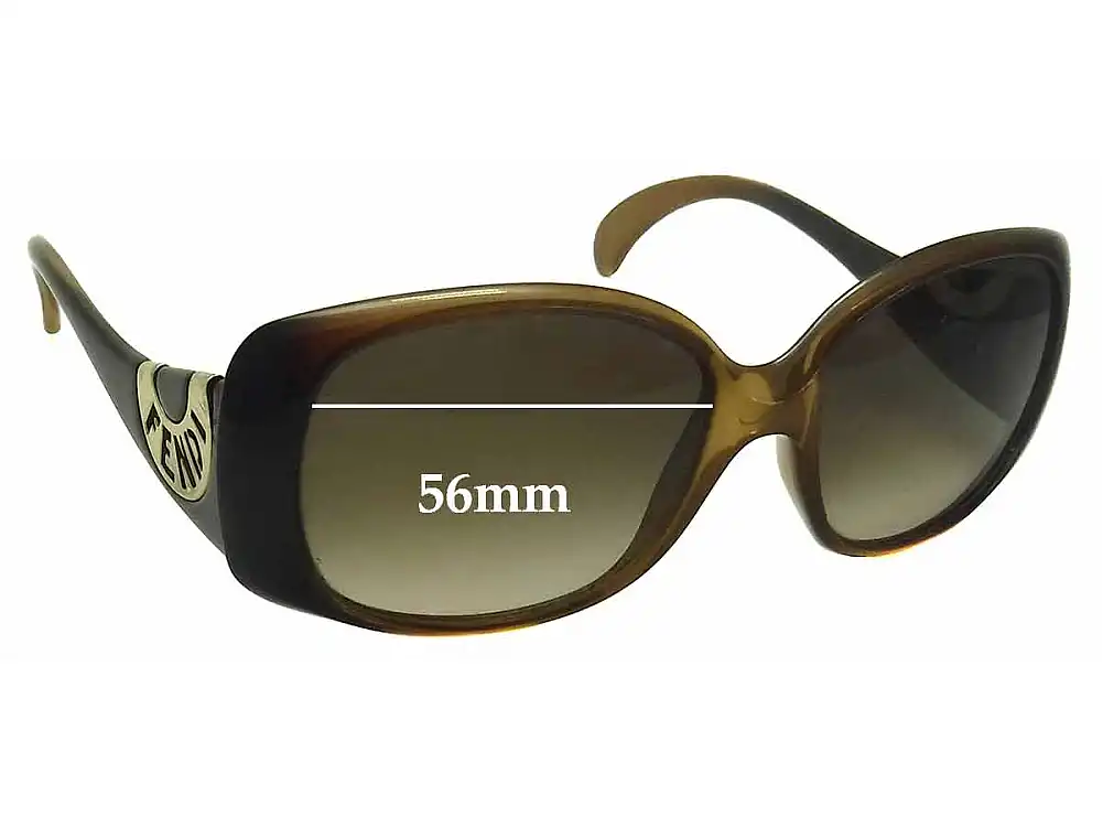 Sunglass Fix Ersatzgläser für Fendi FS 5064 - 56mm Wide Sunglass Fix Ersatzgläser für Fendi FS 5064 - 56mm Wide
