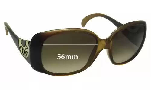 Sunglass Fix Ersatzgläser für Fendi FS 5064 - 56mm Wide Sunglass Fix Ersatzgläser für Fendi FS 5064 - 56mm Wide