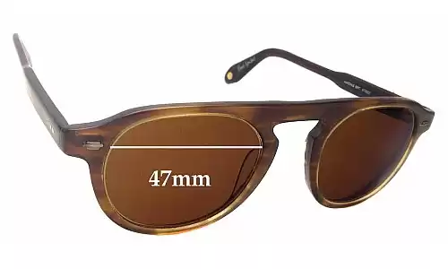 Sunglass Fix Ersatzgläser für Garrett Leight Harding BRT - 47mm Wide Sunglass Fix Ersatzgläser für Garrett Leight Harding BRT - 47mm Wide