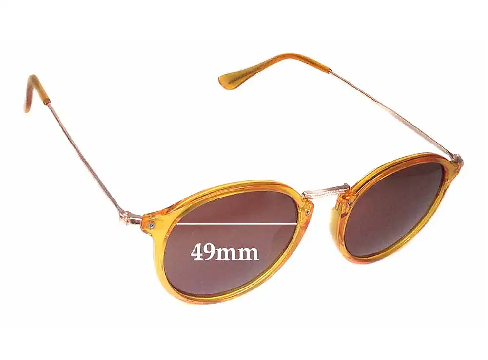Sunglass Fix Ersatzgläser für Gewgaw Eyewear SGGR040 - 49mm Wide Sunglass Fix Ersatzgläser für Gewgaw Eyewear SGGR040 - 49mm Wide