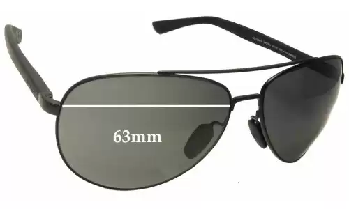 Sunglass Fix Ersatzgläser für Gucci GG2266/S - 63mm Wide Sunglass Fix Ersatzgläser für Gucci GG2266/S - 63mm Wide