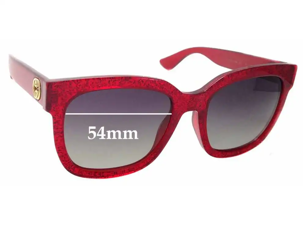 Sunglass Fix Ersatzgläser für Gucci GG0034/S - 54mm Wide Sunglass Fix Ersatzgläser für Gucci GG0034/S - 54mm Wide