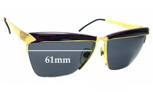 Sunglass Fix Ersatzgläser für Gucci GG2311/S - 61mm Wide Sunglass Fix Ersatzgläser für Gucci GG2311/S - 61mm Wide