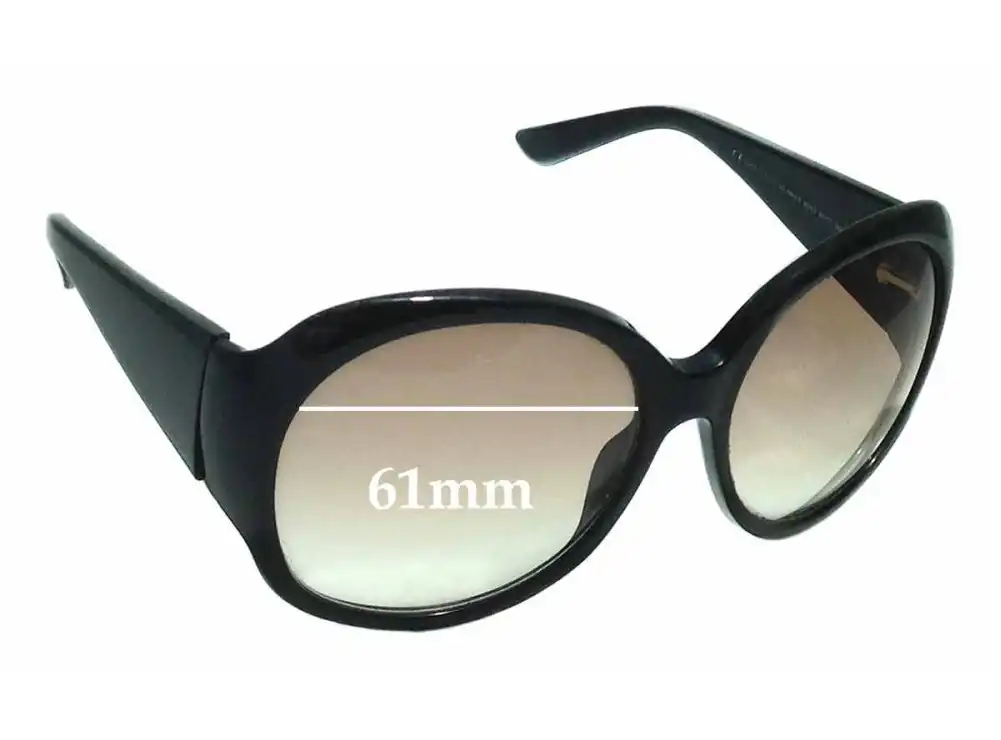 Sunglass Fix Ersatzgläser für Gucci GG2952/S - 61mm Wide Sunglass Fix Ersatzgläser für Gucci GG2952/S - 61mm Wide
