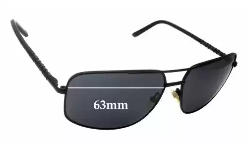 Sunglass Fix Ersatzgläser für Guess GU6595 - 63mm Wide Sunglass Fix Ersatzgläser für Guess GU6595 - 63mm Wide