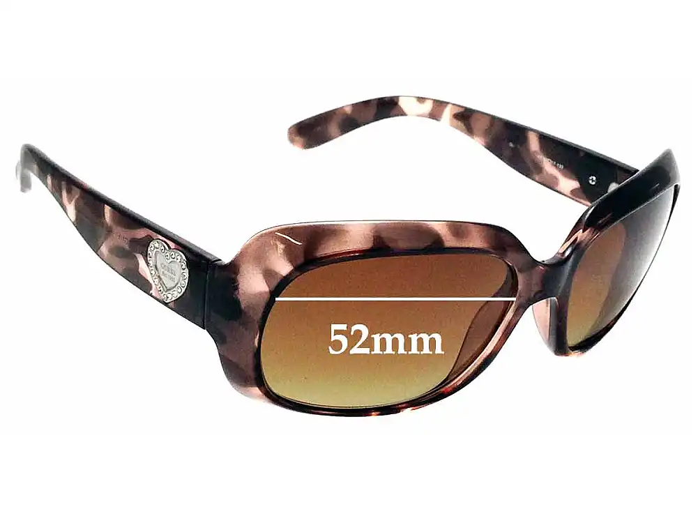 Sunglass Fix Ersatzgläser für Guess GU7168 - 52mm Wide Sunglass Fix Ersatzgläser für Guess GU7168 - 52mm Wide