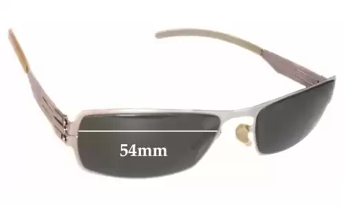 Sunglass Fix Ersatzgläser für IC! Berlin Valentin - 54mm Wide Sunglass Fix Ersatzgläser für IC! Berlin Valentin - 54mm Wide