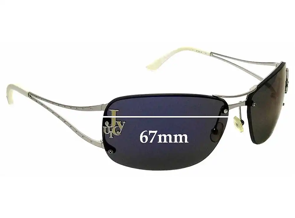 Sunglass Fix Ersatzgläser für Juicy Couture So Free/S - 67mm Wide Sunglass Fix Ersatzgläser für Juicy Couture So Free/S - 67mm Wide
